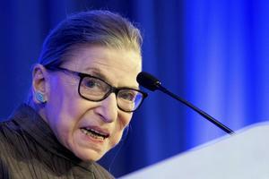 Rechter Ruth Bader Ginsburg. beeld AFP, Jim Watson