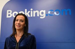 Vanessa Heydorff, directeur van Booking.com van Frankrijk, Spanje en Portugal. Beeld AFP, Denis Charlet