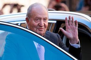 De Spaanse ex-koning Juan Carlos. beeld AFP