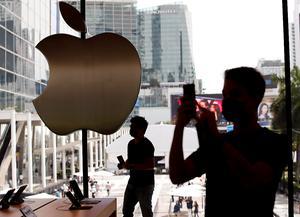 Applefilliaal in Bangkok. beeld EPA