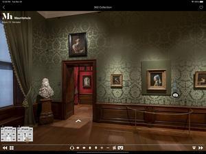 Dankzij nieuwe technieken is het mogelijk om virtueel door het Mauritshuis in Den Haag te dwalen en de schilderijen tot in de kleinste details te bekijken. beeld Maurtishuis