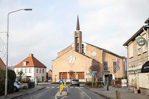 Het kerkgebouw van de Gereformeerde Gemeente in Nederland (GGiN) te Opheusden. beeld RD, Anton Dommerholt
