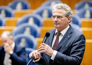 SGP-Kamerlid Bisschop tijdens het debat over de onderwijsbegroting. beeld ANP