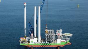 WIndmolenpark bij Borssele. beeld Orsted