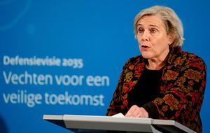 Minister Bijleveld. beeld ANP