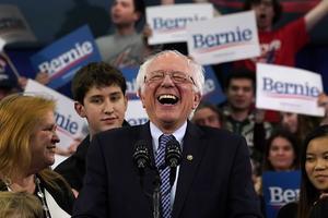 Bernie Sanders. beeld AFP