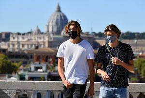 Toeristen in Rome. beeld EPA, Ettore Ferrari