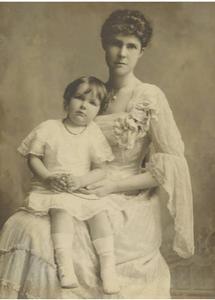 Eliza Mitchell Ferriday en haar dochter Caroline. beeld ctexplored.org