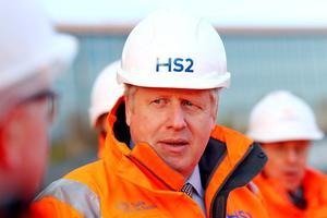 De Britse premier Johnson. beeld AFP