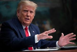 Trump. beeld AFP