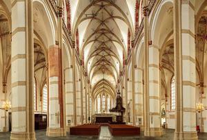 De Grote of Sintmaartenskerk in Zaltbommel. beeld Getty Images