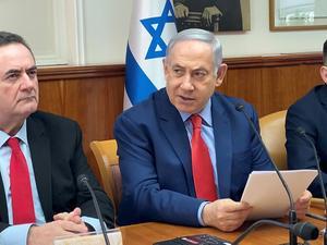 De Israëlische premier Benjamin Netanyahu. beeld AFP