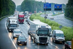 De A2 in Limburg. beeld ANP