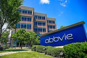 Het Amerikaanse kantoor van Abbvie in Illinois, VS. beeld EPA