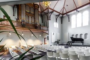 Interieur van de Edesche Concertzaal. beeld Edesche Concertzaal