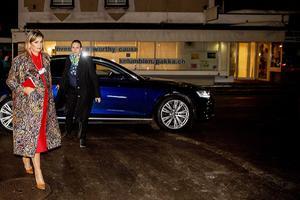 Koningin Máxima, woensdagavond in Davos. beeld ANP