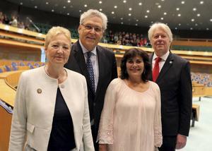 De fractie van 50PLUS in betere tijden.  beeld 50PLUS