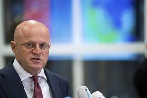 Zonder een ruimhartige erkenning dat de keuzes die de kerken hadden gemaakt binnen het gewenste beleid pasten, riep minister Grapperhaus op dat die moesten afschalen naar dertig aanwezigen. beeld ANP, Jeroen Jumelet