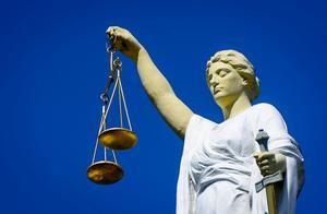 Vrouwe Justitia. beeld ANP