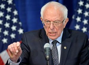 Sanders. beeld AFP