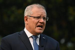 Scott Morrison. beeld EPA