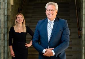 Henk Krol en Femke Merel van Kooten-Arissen. beeld ANP