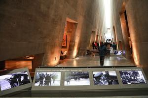Yad Vashem in Jeruzalem. beeld AFP