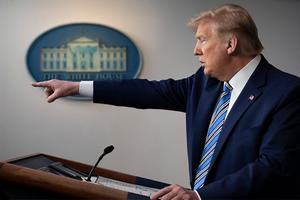 President Trump. beeld AFP, Jim Watson