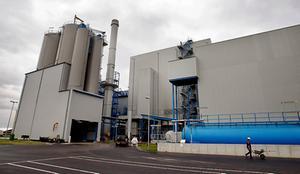 De biomassacentrale in Moerdijk. beeld ANP