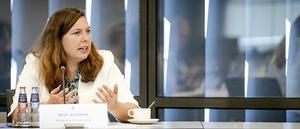 Hoogleraar acute ouderenzorg Bianca Buurman, maandag in het Tweede Kamergebouw. beeld ANP, Sem van der Wal