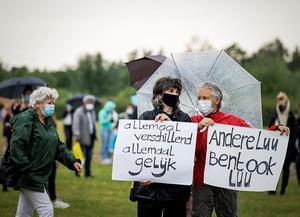 „Discriminatie heeft heel duidelijk een negatieve klank en geldt als moreel verwerpelijk.” Foto: demonstratie in Deventer. beeld ANP, Robin van Lonkhuijsen