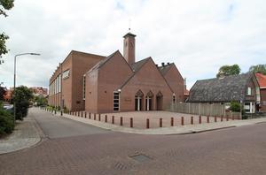 Het kerkgebouw van de gereformeerde gemeente te Barneveld. beeld RD