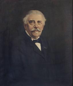 Portret van Louis Blankenberg.  beeld uit ”Liefdadigheid naar Vermogen”