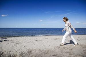 Stevig doorstappen. beeld ANP, Robin van Lonkhuijsen