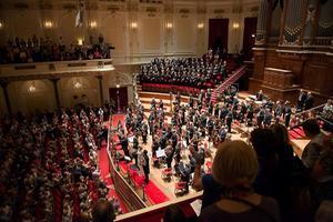 Concert in het Concertgebouw in Amsterdam. beeld Concertgebouw, Jurjen Stekelenburg