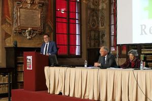 De conferentie van RefoRC, de academische afdeling van het platform Refo500, in 2019 in Bologna. beeld RD