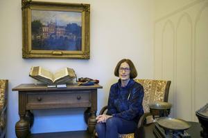 Ineke Bakker neemt afscheid van Stek, diaconale organisatie van de protestantse gemeente in Den Haag. beeld RD, Henk Visscher