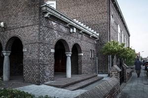 Kerk van de Gereformeerde Gemeente in Nederland aan de Schoolstraat in Bruinisse. beeld Wim van Vossen