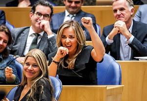 Marianne Thieme neemt afscheid van Tweede Kamer, beeld ANP, beeld Remko de Waal.