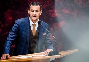 Farid Azarkan in de Tweede Kamer. beeld ANP
