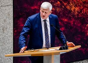 Van Dam. beeld ANP, Remko de Waal