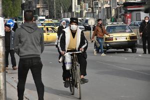Damascus. beeld EPA/YOUSSEF BADAWI