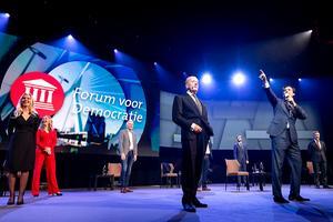 Forum voor Democratie presenteert kandidaten. beeld ANP, SEM VAN DER WAL