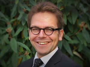 Ds. Den Boer. beeld herv. gem. Werkendam