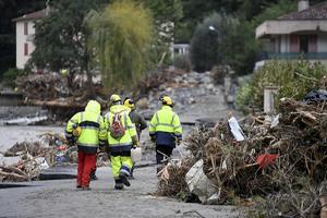 Breil-sur-Roya, Zuid-Oost-Frankrijk. beeld NICOLAS TUCAT / AFP