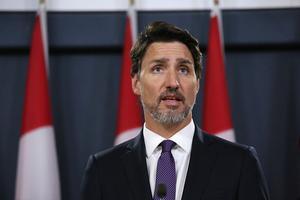Justin Trudeau, premier van Canada. beeld AFP