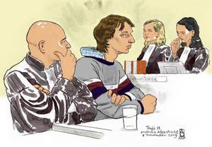 Thijs H. (tweede van links). ​beeld ANP, Aloys Oosterwijk