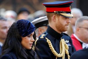 Harry en Meghan. beeld AFP