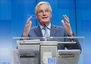 Michel Barnier. beeld EPA