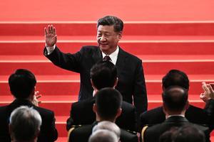 De Chinese president Xi Jinping. beeld AFP, Philip Fong